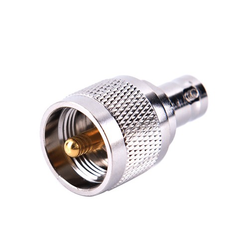 PL259 UHF PLUG MALE TO BNC SOCKET FEMALE RF Adapter.of JW - Zdjęcie 7 z 8