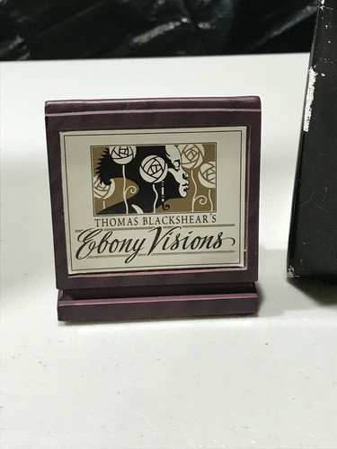 EBONY VISION " DEALERSHIP PLAQUE # 370190 BY THOMAS BLACKSHEAR - Picture 3 of 6