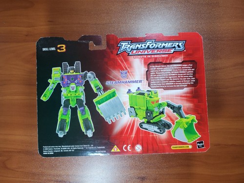 NEW TRANSFORMERS UNIVERSE ROBOTS IN DISGUISE STEAMHAMMER ACTION FIGURE 2005 - Picture 2 of 6