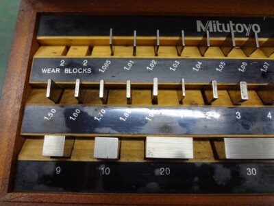 mitutoyo gauge block set 516-967 BM1-32B | eBay