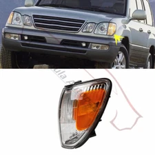 Left Side Front Bumper Turn Signal Light Corner Lamp For Lexus LX470 1998-2007 