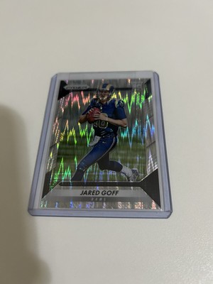 2016 PANINI PRIZM JARED GOFF FLASH PRIZM ROOKIE RC DETROIT LIONS MVP 