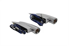 Hot Spot Indicator Lamp Set with Amber Lens fits Harley Davidson