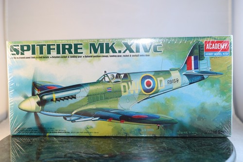 Academy 12484 Spitfire Mk.XIVc Model Airplane Kit New Sealed - Picture 2 of 11