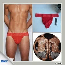 C-IN2 - Hard Core - Men's Thong - Riley Red (M)