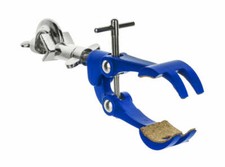 Retort Swivel Clamp Four Prong With Bosshead 4 Cork Lined Jaws For Retort Stands