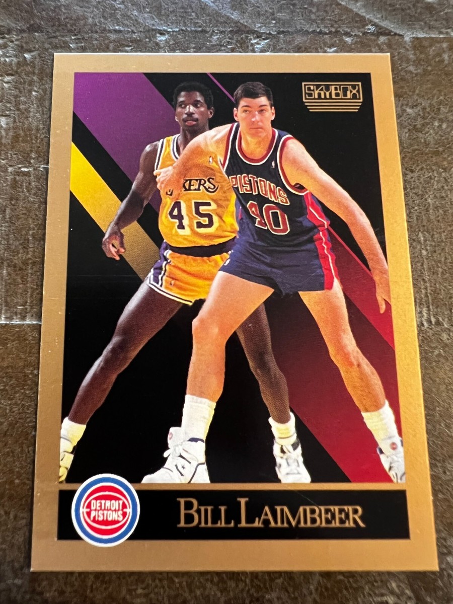 1990 Skybox Basketball Card #90 Bill Laimbeer (H2) | eBay