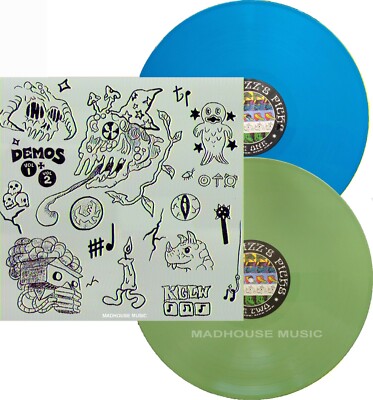 KING GIZZARD & LIZARD WIZARD LP x 2 Demos VOL 1 and VOL 2 BLUE GREEN Vinyl new