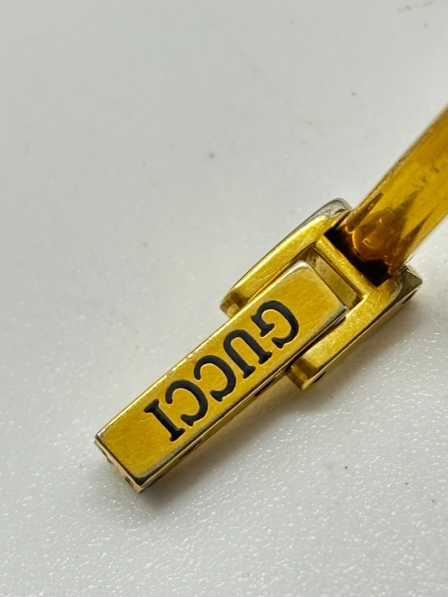 Near Mint w/Box] GUCCI 11/12 Change Bezel Watch 12 Colors Gold