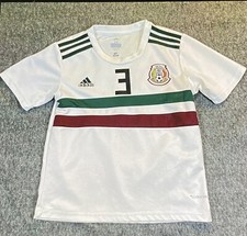 Adidas Mexico Away 2018 18/19 Soccer Jersey Kit Youth Size 24 Mo