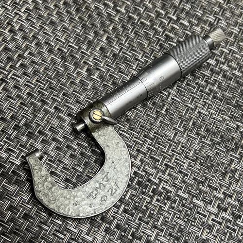 Mitutoyo 103-259 Outside Micrometer 0-1" .001" Carbide Faces Ratchet Stop