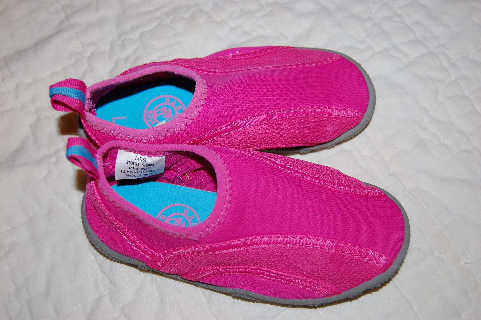 hot pink slip on shoes