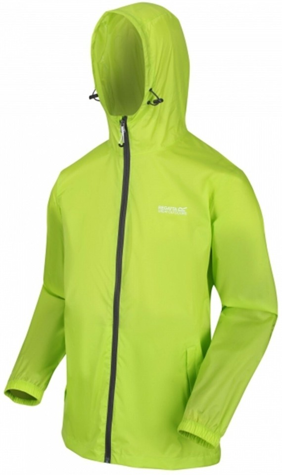 REGATTA MENS LIGHTWEIGHT BREATHABLE WATERPROOF JACKET IN A BAG XSMALL