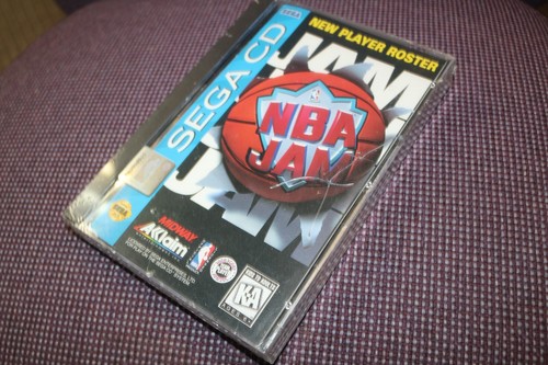 Sega CD NBA Jam Brand New Factory Sealed