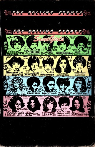 THE ROLLING STONES - Some Girls - KASSETTENBAND - UK 1976 - Karte umwickeln SLV