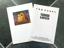 TURNER & HOOCH Vintage 89 MASTIFF DOG Movie Press Kit TOM HANKS MARE WINNINGHAM