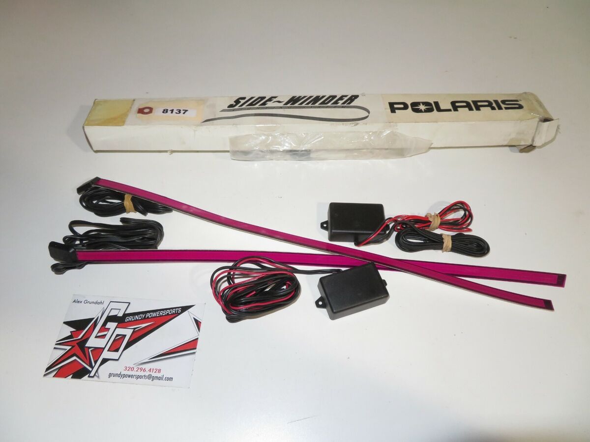 Polaris - New NOS Polaris Side-Winder Light System PURPLE Polaris - New NOS Polaris Side-Winder Light System PURPLE