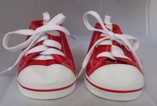 Build A Bear Workshop Red Hi Top Tennis Shoes