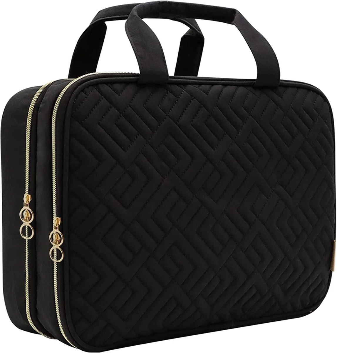 Large black sale makeup bag