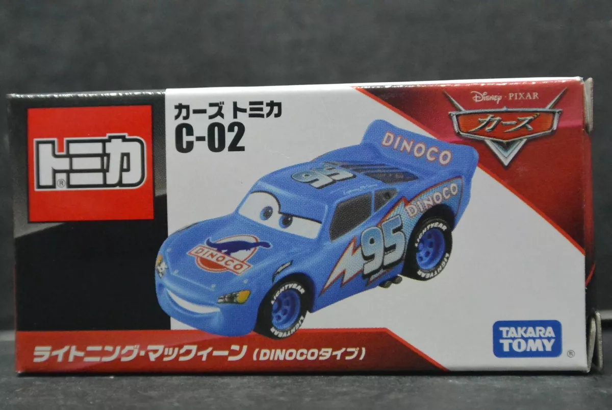 TAKARA TOMY Tomica Cars C-02 Lightning McQueen (Dinoco Type)