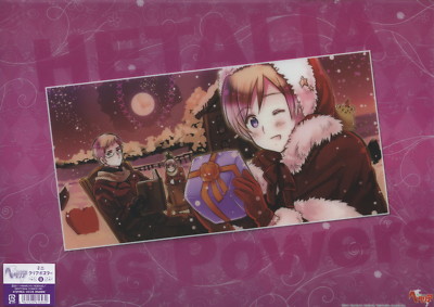 plastic poster Hetalia Axis Powers anime movic Finland Sweden 