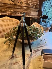 Vintage Minori Cine Camera 6 Section Tripod Rokuwa Co W/Box EUC