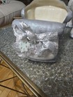 VTG 1980'S ~ KIMPLE Mold Christmas REINDEER & SLEIGH SET Ceramic — photo 7