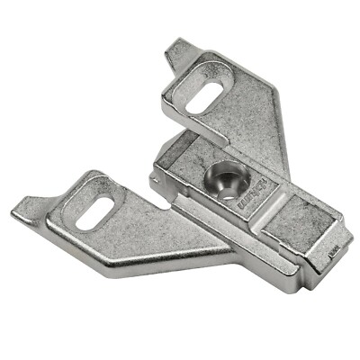 Blum Clip Top 0mm Face Frame Cabinet Hinge Mounting Plate 175L6600.22 w/Screws