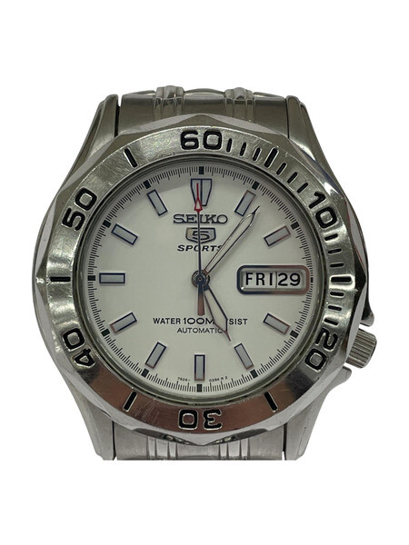 【稼動品】SEIKO 5 SPORTS (7S26-01G0) Seiko 5 Sports 7S26-01G0 Day Date 21 Jewels Stainless Steel
