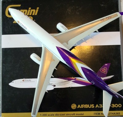 Gemini 1/200 A330-300 タイ航空 HS-TEU Gemini 1/200 A330-300 タイ航空 HS-TEU GeminiJets G2THA365 - A330