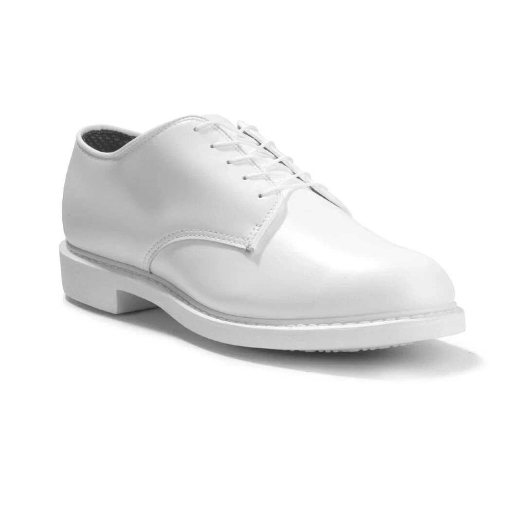 NEW Altama 609308 Men's O2 WHITE Leather Oxfords, MEN'S SIZE 10-MEDIUM