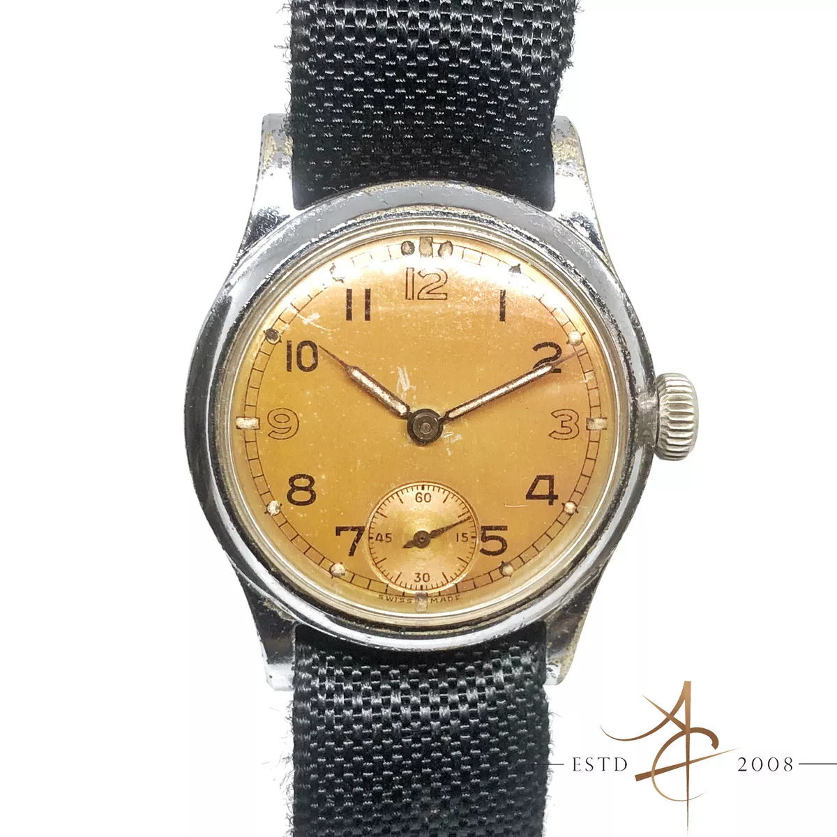 ATP Military Vintage Winding Watch eBay