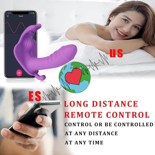 Clit Vibrator Massager Dildo G-spot Penis Famale Wearable Wireless Sex Toy Women - Picture 3 of 18