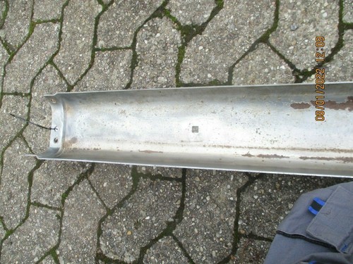 Opel Kapitän P2.6 Chrom Stoßstange hinten rechts rear bumper pare-chocs droit - Picture 10 of 11