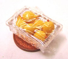 Dolls House Fruit Pomegranates Yellow Loose In A Punnet (6) 1:12 Scale tumdee