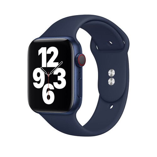 Cinturino Silicone Sport 40/44/41/45/49mm per Apple Watch Serie 9 8 7 6 5 4 SE - Foto 22 di 69