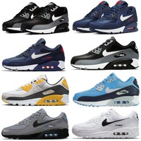Nike Air Max 90 Men's Low Top Trainers Sports Running Shoe Sneaker