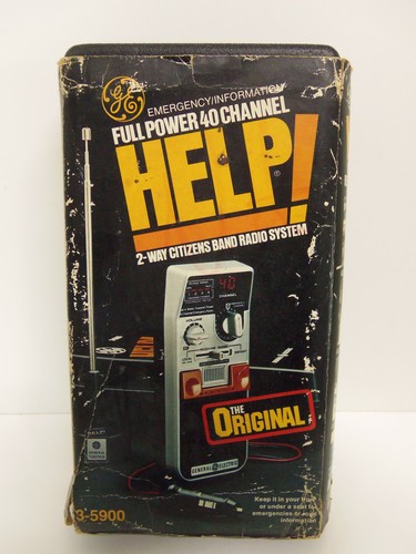 GE General Electric 40 Channel 4 Watt 2-Way CB Radio Transceiver HELP! 3-5900 - Picture 2 of 8