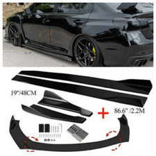 For Subaru Wrx Sti Side Skirt Rear Lip Front Bumper Lip Splitter Spoiler Us For Subaru Wrx Sti Side Skirt Rear Lip Front Bumper Lip Splitter Spoiler Us