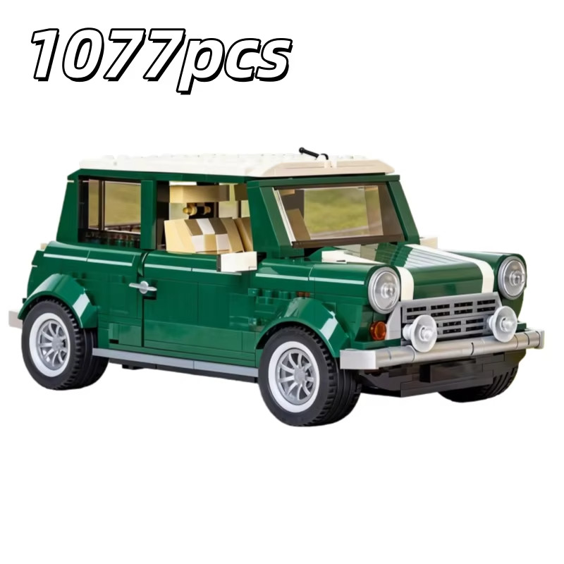 10242 MOC MINI Cooper Building Blocks Creator Expert 1077 un.