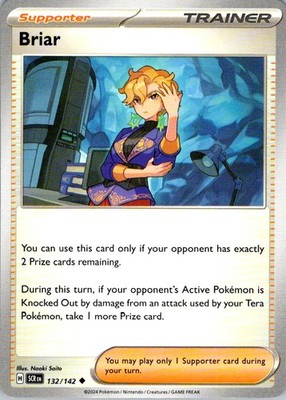 Briar Uncommon SV07: Stellar Crown 132/142 NM Naoki Saito