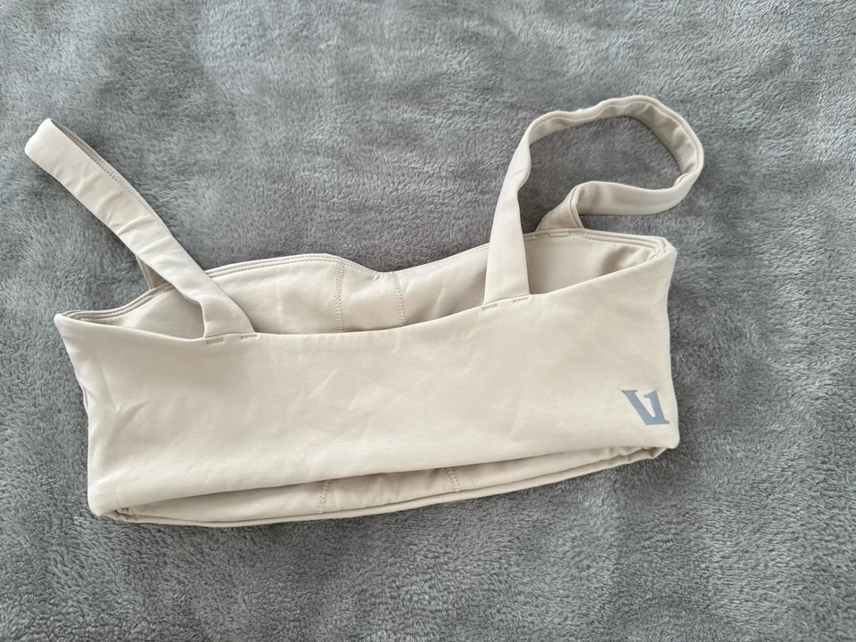 Conjunto de sujetador deportivo Vuori Leggings Evolve para mujer XS crema gimnasio yoga Foto 4 de 4