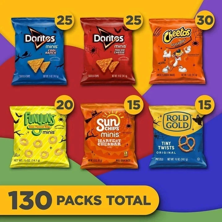 Mini mezcla de fichas Frito-Lay Tombstone paquete de variedad, 0,5 oz., 130 ct. Foto 4 de 4