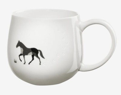 ASA Selection Tasse magu footprints horse Pferd 0,4 L Porzellan