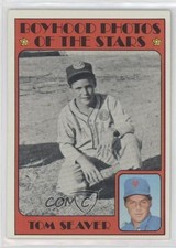 1972 Topps Boyhood Photos of the Stars Tom Seaver #347 HOF 12g7