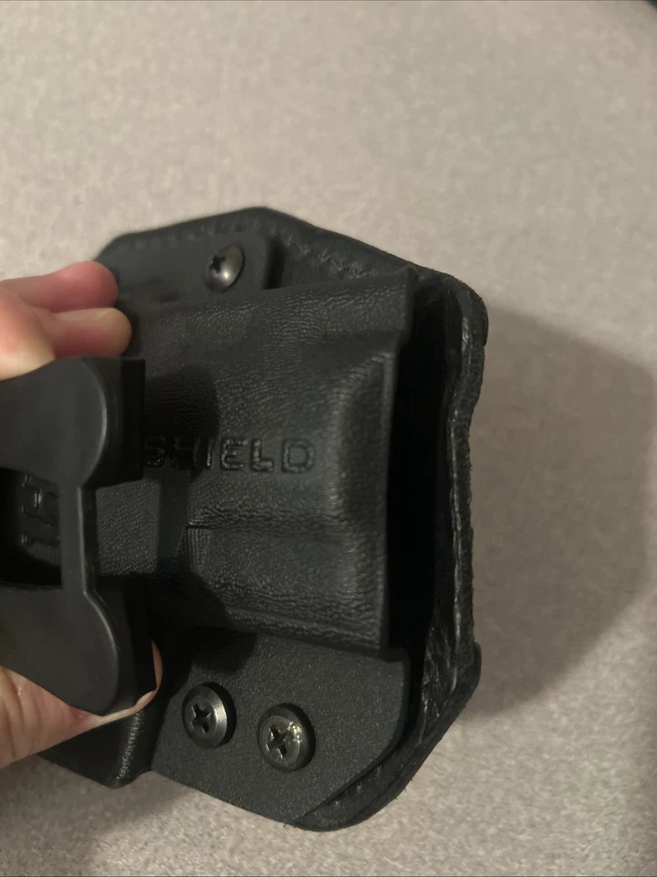 Funda S&W Shield 1.0 9/40 IWB Comp-Tac Ev2 Max con clip para cinturón mano derecha negra Foto 3 de 4