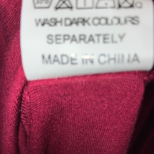 Chic Burgundy Short Sleeve Maxi Dress XL - Picture 10 of 11