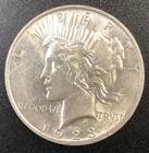 1923  Liberty Peace Silver Dollar AU $1 STARTING AT SILVER VALUE