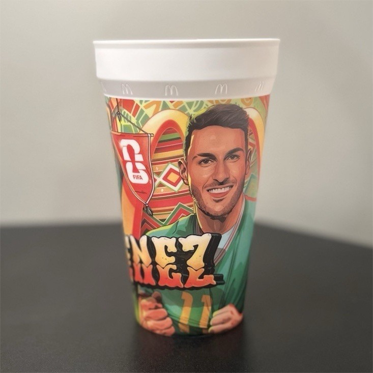 🔥NEW 2026 McDonald's World Cup Collectible Cup David Beckham