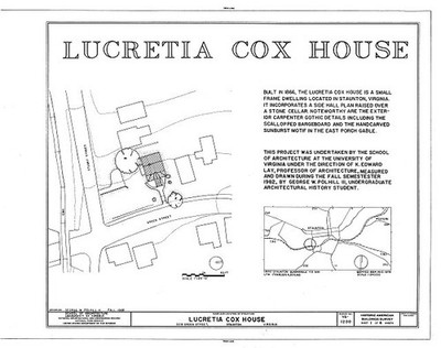 Photo:Lucretia Cox House, 328 Green Street, Staunton, Staunton, VA